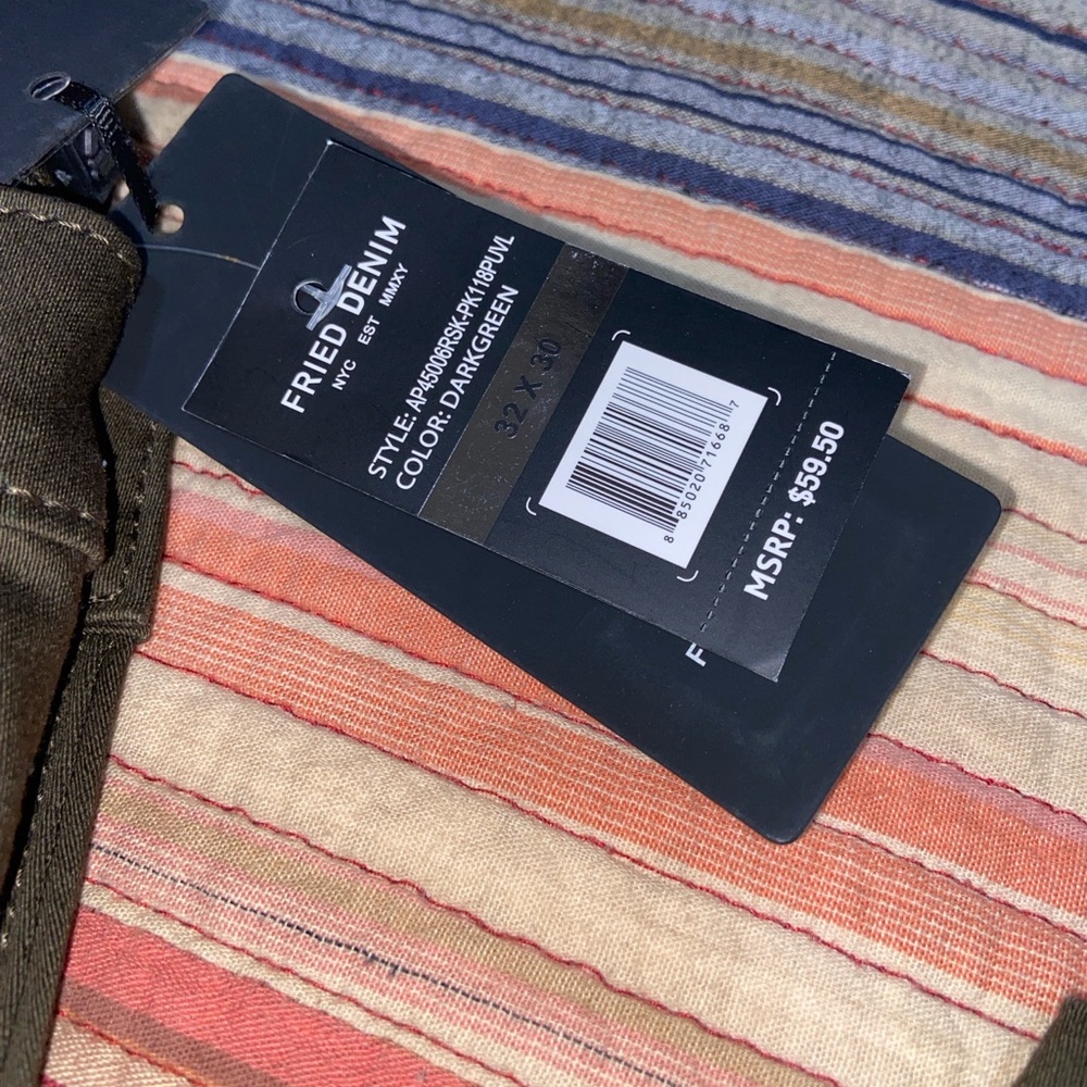 Fried Denim Olive Green Jeans - Picture 7 of 8